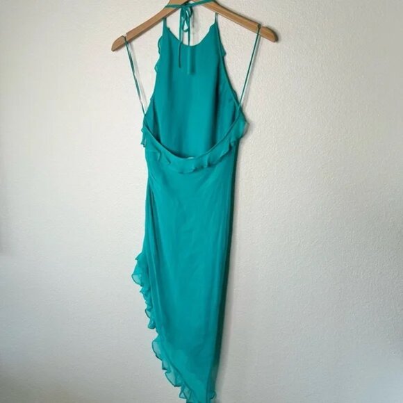 Amanda Uprichard Kalyn Dress in Serpent - Picture 6 of 8